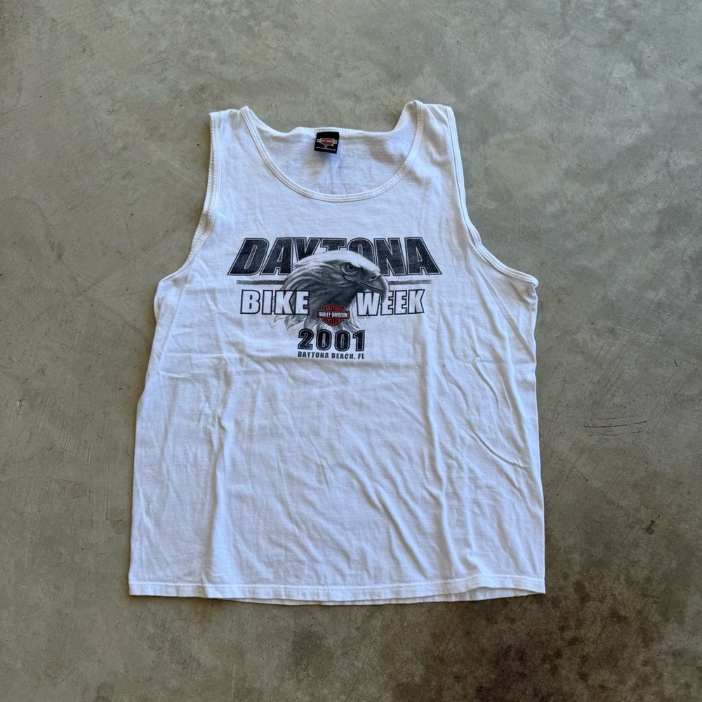 Vintage 2001 Harley-Davidson Daytona Bike Week Tank - XL